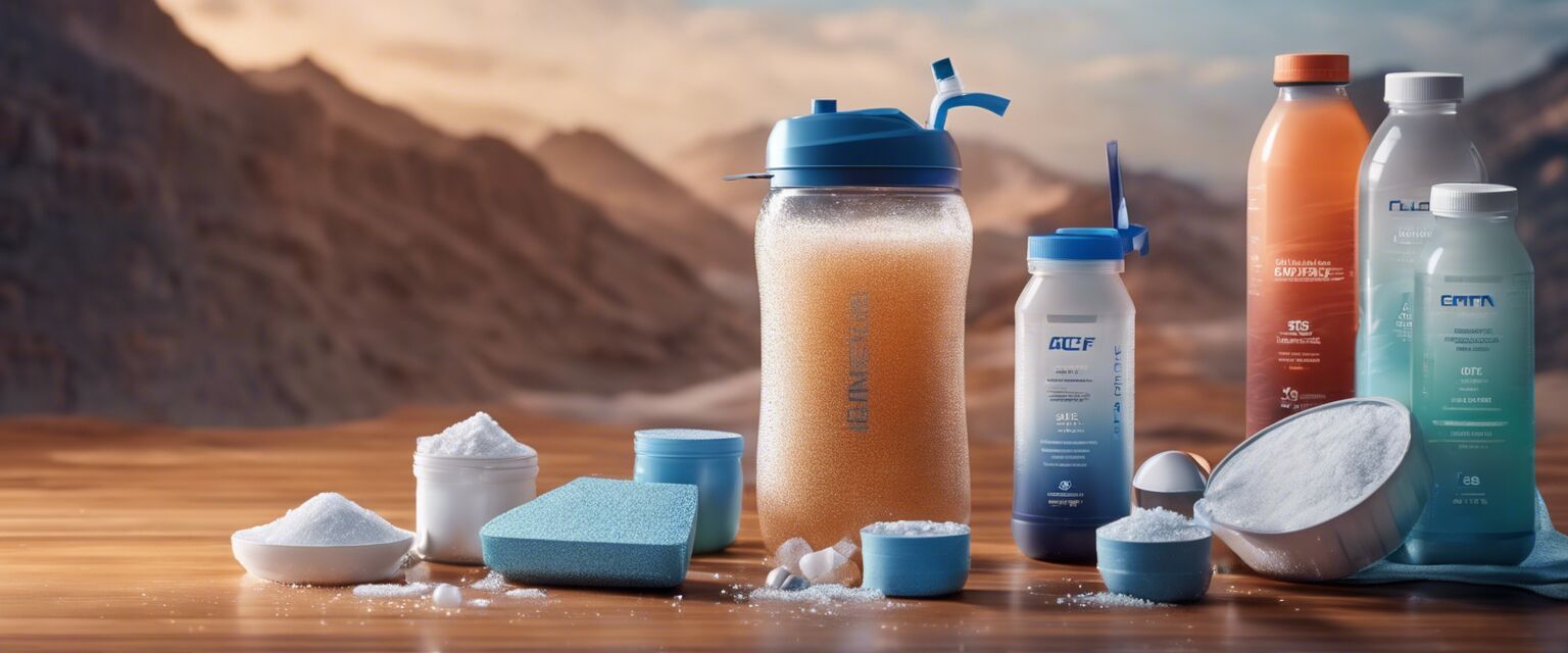 Selection of hydration supplements