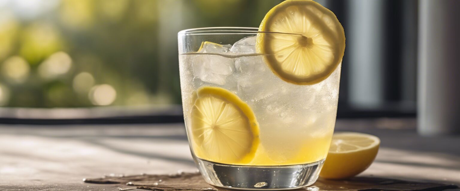 Lemon electrolyte drink